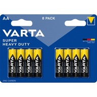Bateria cynkowo-węglowa Varta AA (R6) 8 szt.
