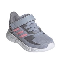 Adidas buty sportowe tkanina szary rozmiar 25