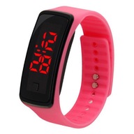 Simple Kids Silicone Electric Watch LED Digital Wrist Watch Ornament Gift