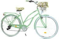 Rower miejski Dallas Bike cruiser rama 19 cali koło 28 " zielony