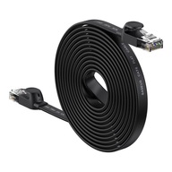 Kabel sieciowy Baseus Ethernet RJ45, 1Gb, 15m czarny