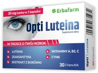 Suplement diety ErbaFarm Opti Luteina 30 mg luteina kapsułki 30 szt.