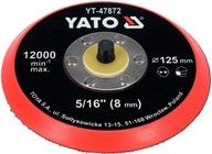 Talerz polerski Yato YT-47872 125 mm z rzepem