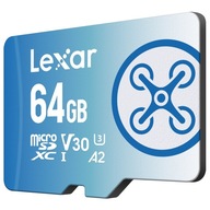 Karta pamięci LEXAR 64GB Micro SD XC CLASS 10 (90/160 MB/s) U3 V30 4K