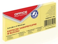 Karteczki samoprzylepne Office Products 100 kartek