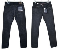 Tommy Hilfiger Denton Straight Fit SIDNEY BLACK 4500231220 jeansy męskie zwężane rozmiar 30/34