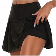 Tenis, fitness, joga, sporty spodenki damskie spódnico-spodenki krótkie poliester rozmiar XL