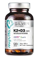 Suplement diety MyVita Silver K2 + D3 Forte kapsułki 120 szt.