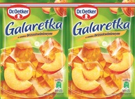 Dr. Oetker Galaretka brzoskwiniowa 2 x 77 g