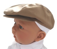 Dominga czapka niemowlęca kaszkiet rozmiar 42-44 cm