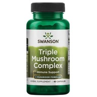 Suplement diety SWANSON Triple Mushroom Complex 60 kapsułek