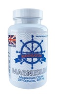 Suplement diety Navigator Supplements MAGNESIUM Magnesium Citrate 400 mg kapsułki 250 ml 180 szt.