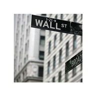 Umelecká potlač New York Street Wall Street 40x40 cm