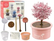 Magiczne Drzewko Różowe Hodowla Kryształów dla Dzieci