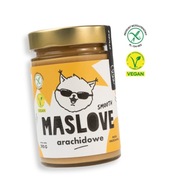 MASLOVE Masło orzechowe bezglutenowe smooth gładkie 290g