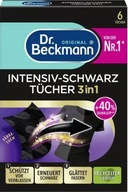 Chusteczki do prania przywracające czerń Dr. Beckmann 6 szt.