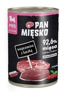 Mokra karma Pan Mięsko wieprzowina 0,4 kg
