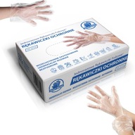 Rękawiczki jednorazowe foliowe XTech HDPE r. uniwersalny 500 szt.