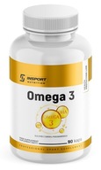 Omega 3 Insport Nutrition 90 kap EPA DHA serce