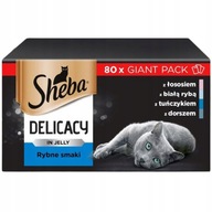Mokra karma dla kota Sheba mix smaków 6,8 kg