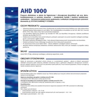 Preparat do dezynfekcji Medilab AHD 1000 płyn 1l dezynfekcja rąk i skóry gotowy roztwór