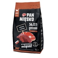 Pan Mięsko dla kota wołowina z jeleniem rozm.M 5kg