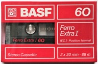 Kaseta magnetofonowa BASF Ferro Extra I 60