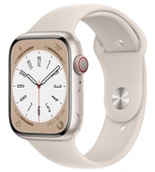 Smartwatch Apple Watch series 8 GPS 45mm beżowy