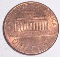1 cent jeden americký cent písmeno D 2000