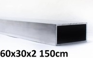 Hliníkový profil 60x30x2mm trieda 6060 | 150 cm