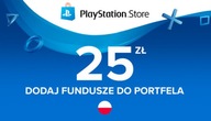 PlayStation Store cyfrowa 25 PLN