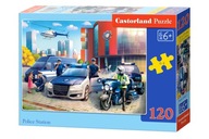 Puzzle Castorland Puzzle 120 elementów Komisariat Policji B-13562