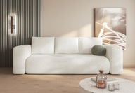 Kanapa Moderno Meble sofa Lambi 258 x 92 cm tkanina odcienie beżu