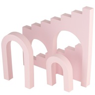 FreePower Stair Cubes 30 cm Ružová rekvizita na fotografie