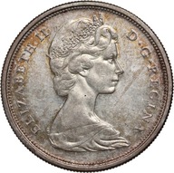 Kanada, Alžbeta II., 50 centov 1966
