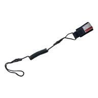 Surfboard Leash Surfing Coiled Paddle Board Black