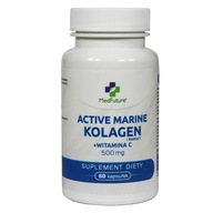 Suplement diety MedFuture kolagen rybi Naticol + witamina C 60 kaps