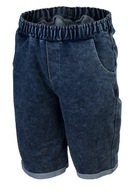 Maja krótkie spodenki przed kolano bawełna niebieski rozmiar 170 (165 - 170 cm)