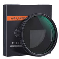 KF Sivý filter 72mm NASTAVITEĽNÝ ND8-ND128 fader PRO