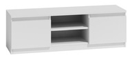 Szafka RTV stojąca Euro-Meble 120x36x40 cm biała