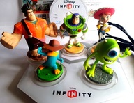 DISNEY INFINITY 1 POLSKI DUBBING + 12 FIGUREK + PORTAL - GRA POLSKU !!!