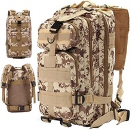 Plecak wojskowy Retoo survival 20-40 l khaki