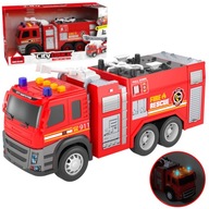 Wóz strażacki straż pożarna z napędem dźwięki światła dla dzieci 1189-45