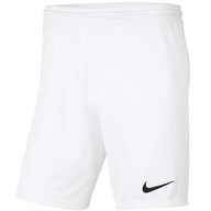 Nike krótkie spodenki do połowy uda poliester biały rozmiar 164 (159 - 164 cm)