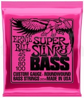 Struny do gitary basowej Ernie Ball 2834 Super Slinky