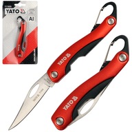 NÓŻ SKŁADANY SCYZORYK KLIPS METALOWY UNIWERSALNY (5906083760501