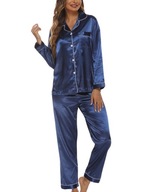 D-look piżama damska poliester Piżama klasyczna niebieski rozmiar S