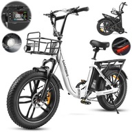 Rower elektryczny składany SAMEBIKE 500W 13AH 35KM/H 20"E-BIKE męski/damski