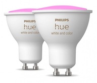 Żarówki Philips Hue White and color ambiance GU10 5,7 W 240 V 2 szt.