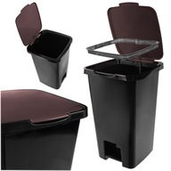 SZEMETESKOSÁR 45L-ES SZELEKTÍV HULLADÉKGYŰJTŐ KUKA PEDÁLOS